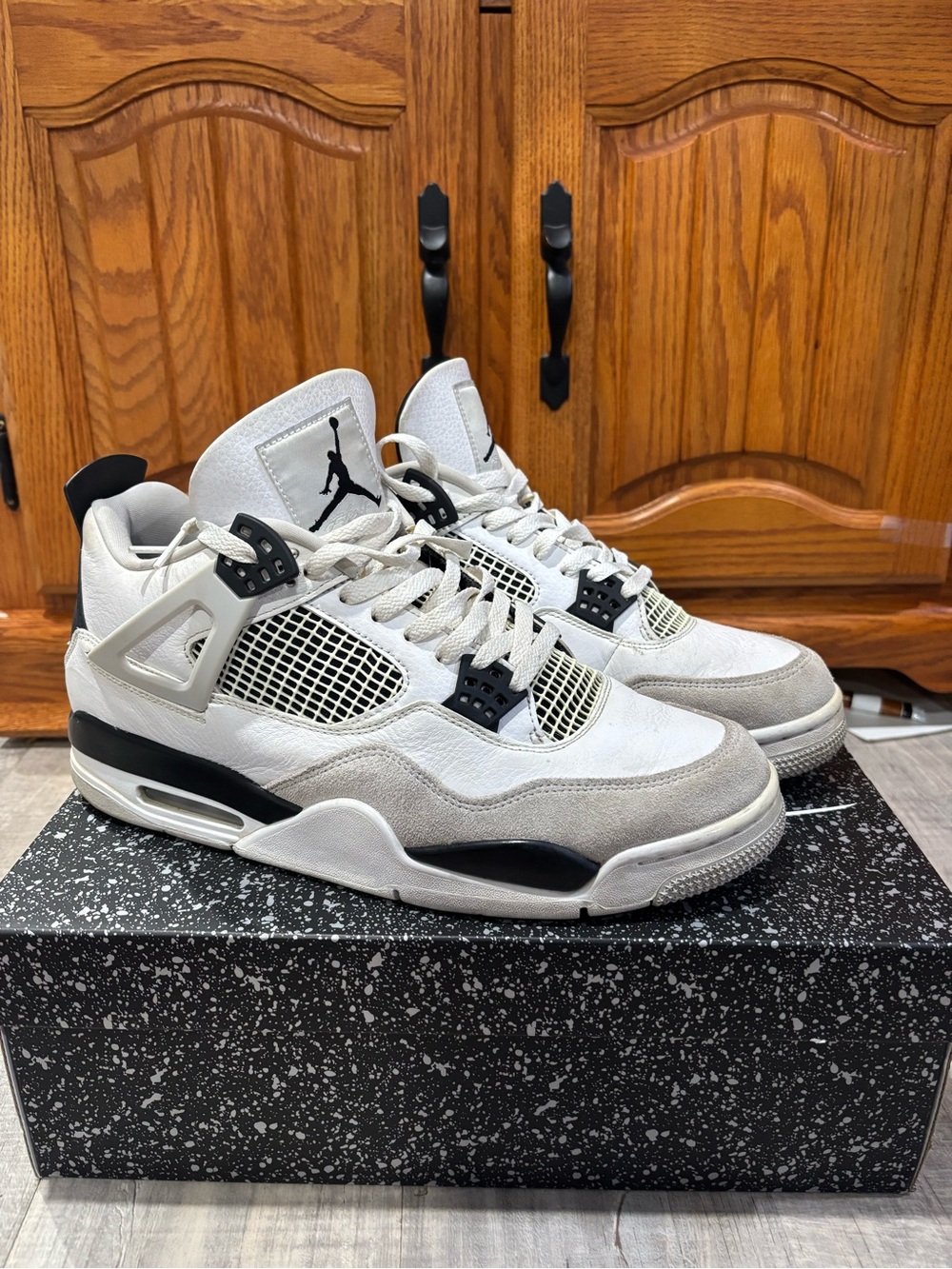 Jordan 4 Military Black